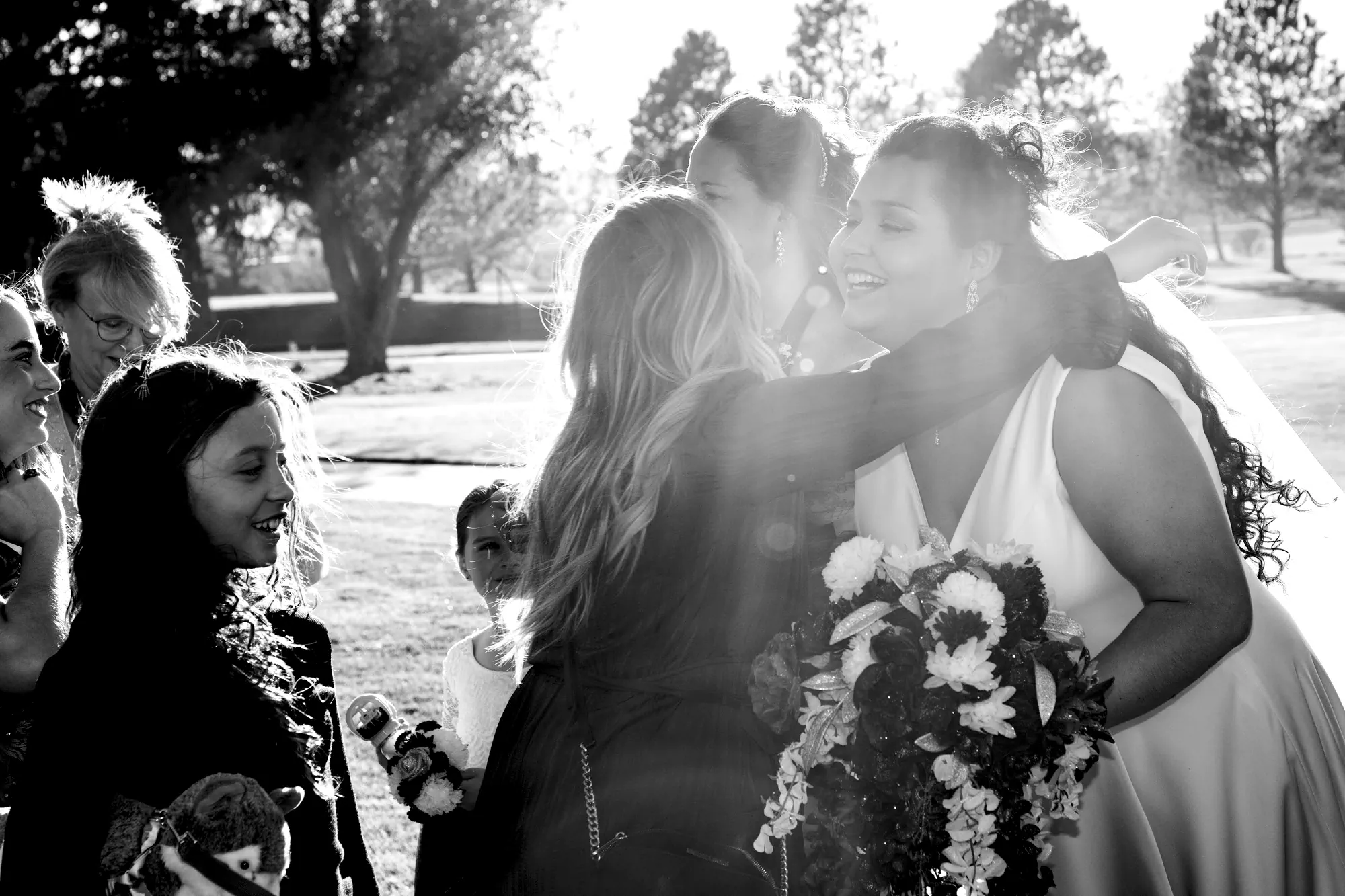 Documentary wedding ceremony photograph